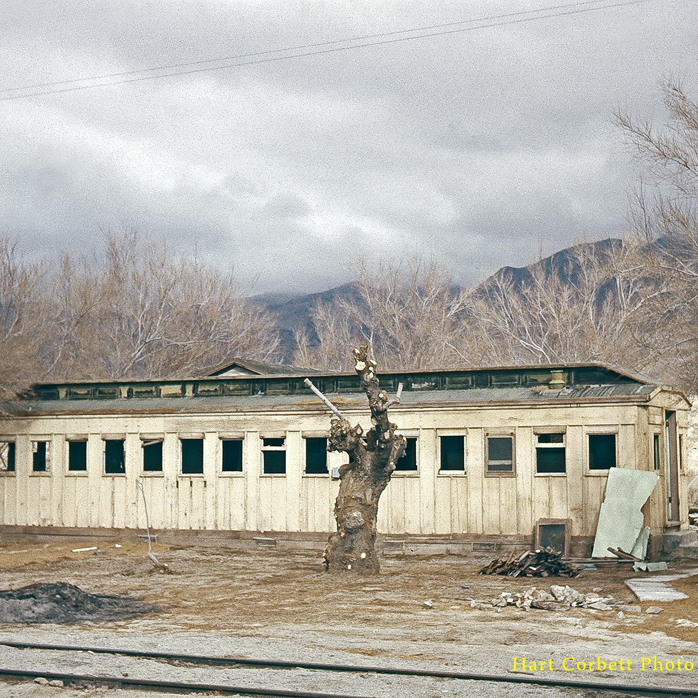 Former Central Pacific Passenger Car, Keeler.