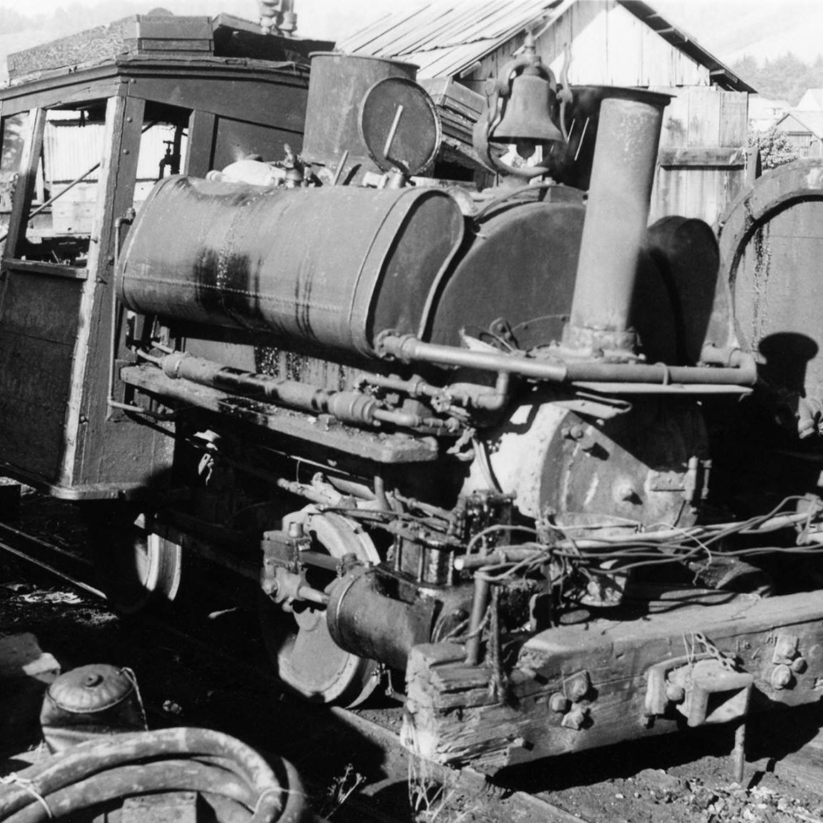 L.E. White #2, former Salmon Creek Railroad.