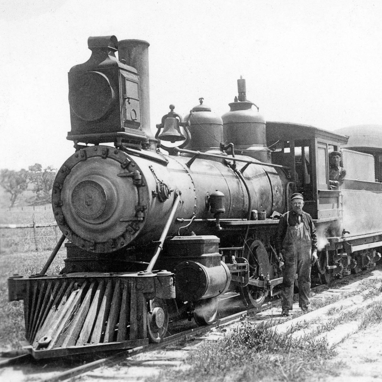 Pacific Coast #6 at Los Olivos ca. 1910.