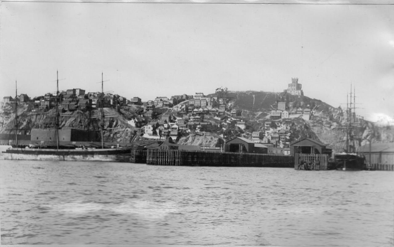 Freight Ferry Slips of State Belt Railroad San Francisco circa 1895