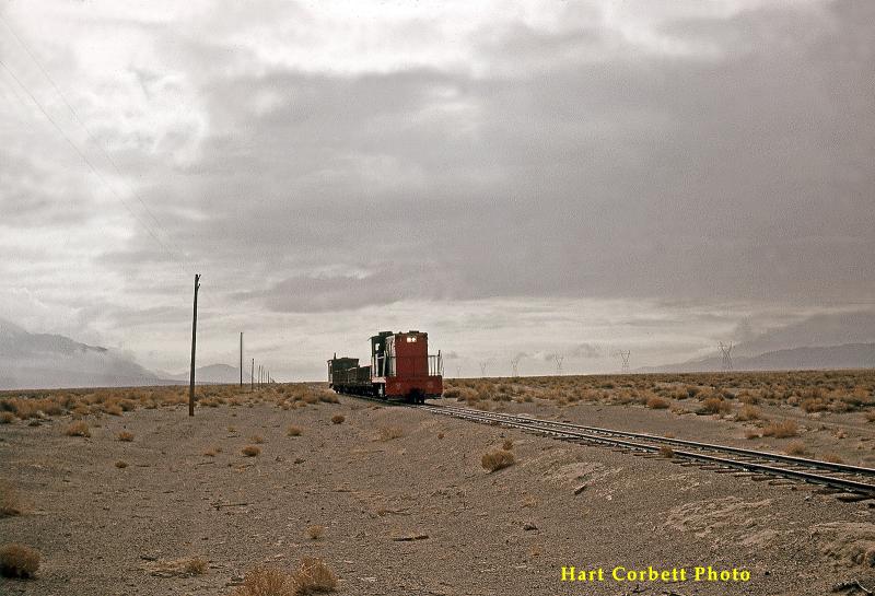 Diesel #1 And Train Approaching Kearsarge From South