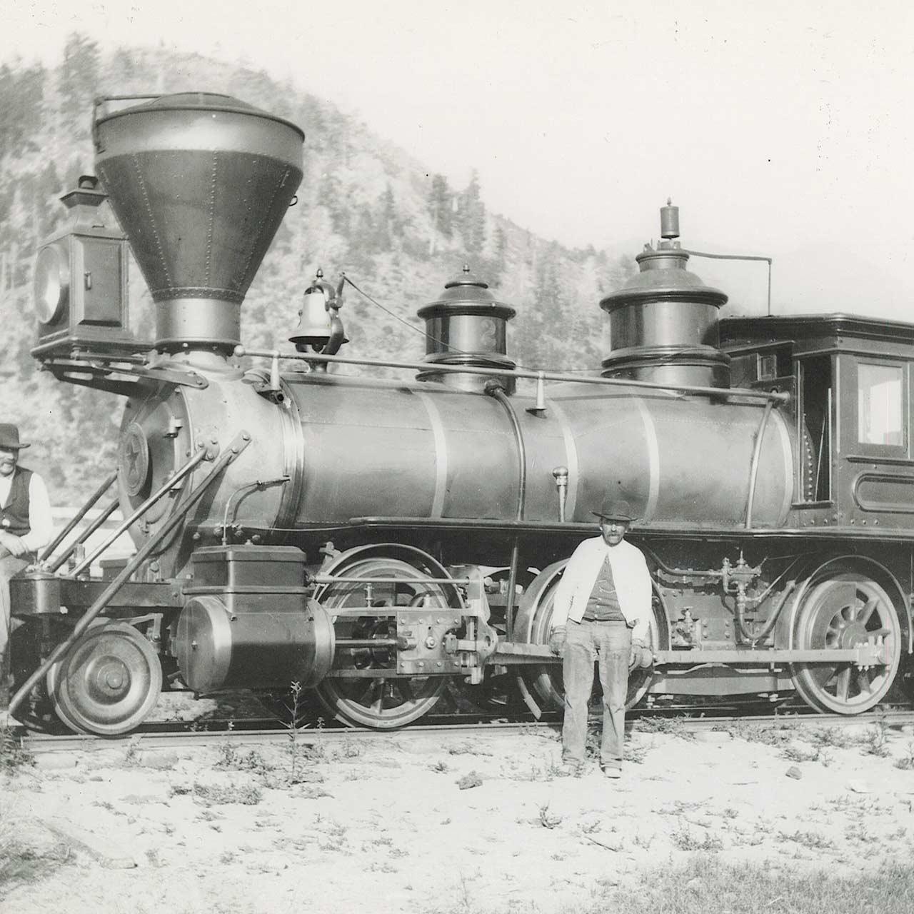 #2 "Tahoe" - 1875 Baldwin 2-6-0