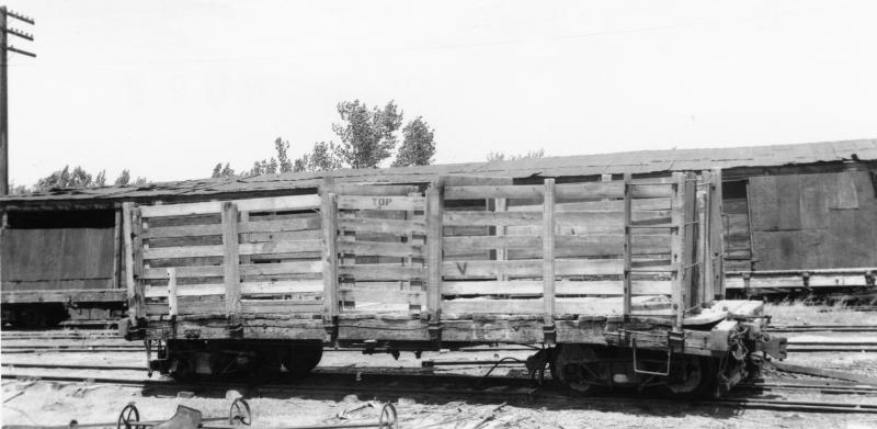 Flat car #154 in Battle Mountain, July 26 1938