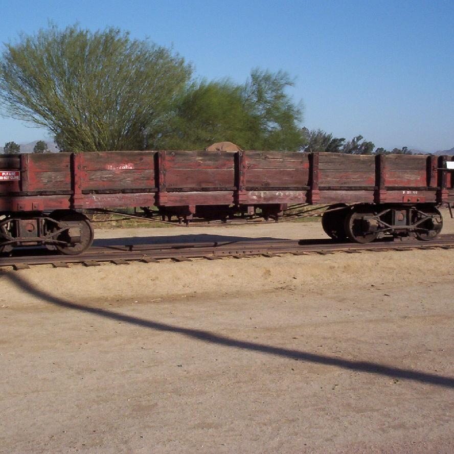 Gondola #223 at Orange Empire Railway Museum