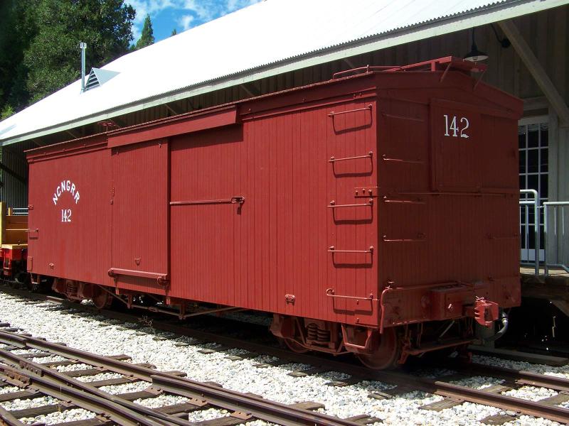 Boxcar #26 as NCNG "142" August, 2010.