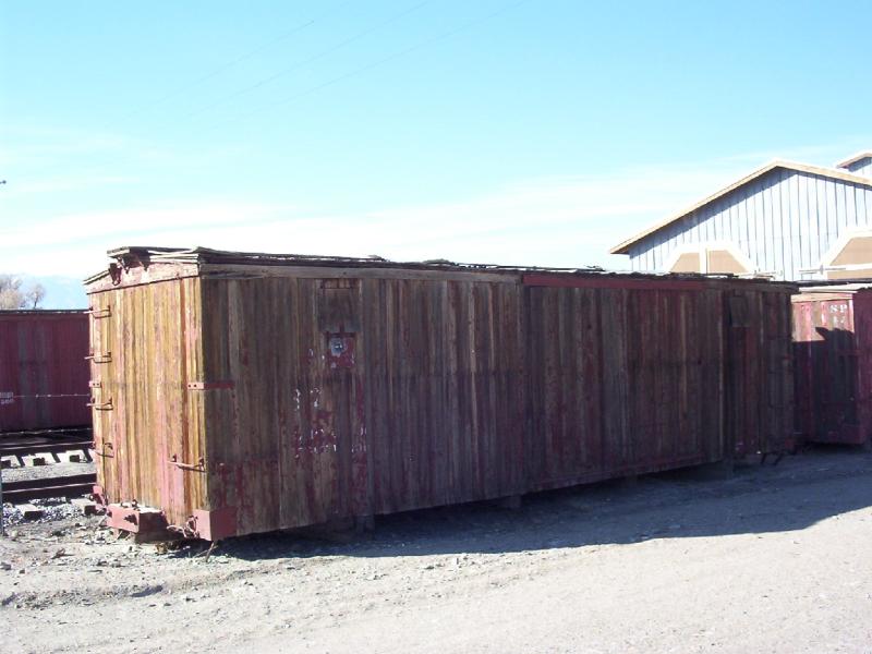 Boxcar #87 at Laws Ca, 2003.