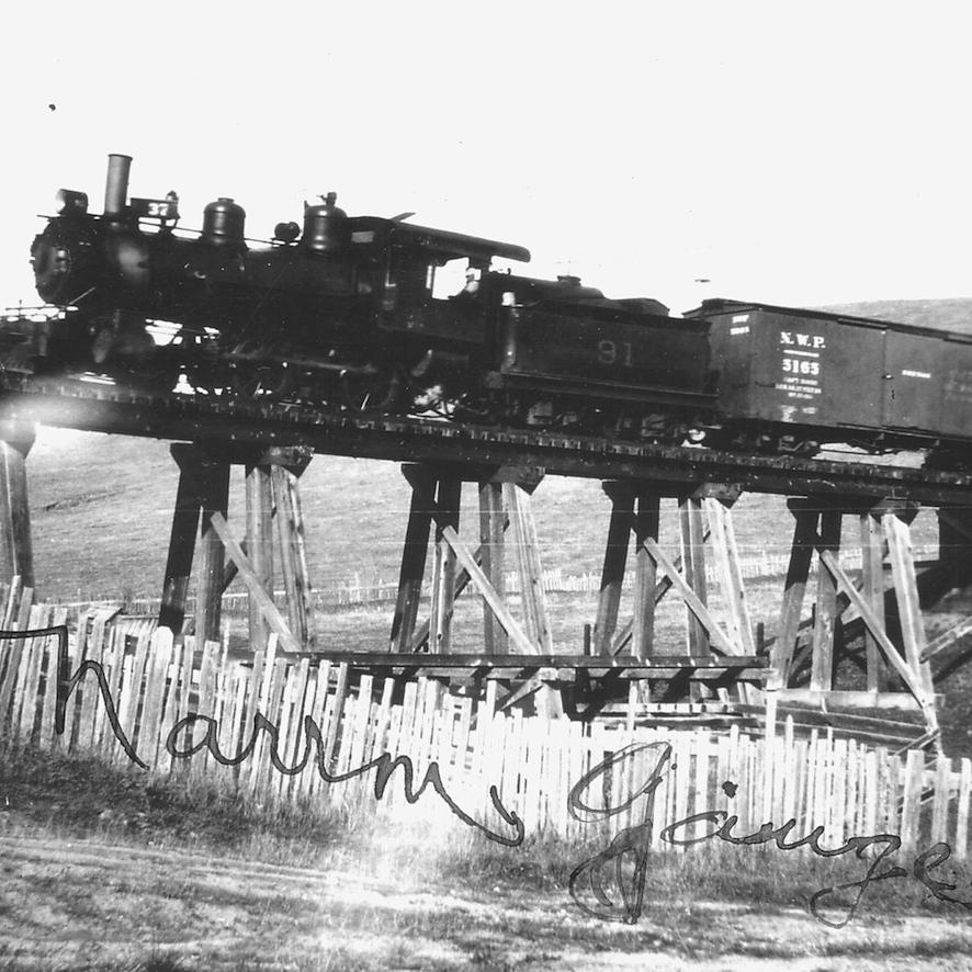 Train crossing DB Road Tomales Ella