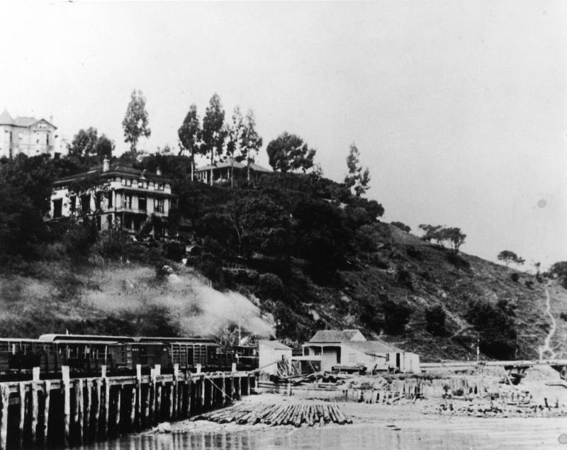 View from Sausalito wharf