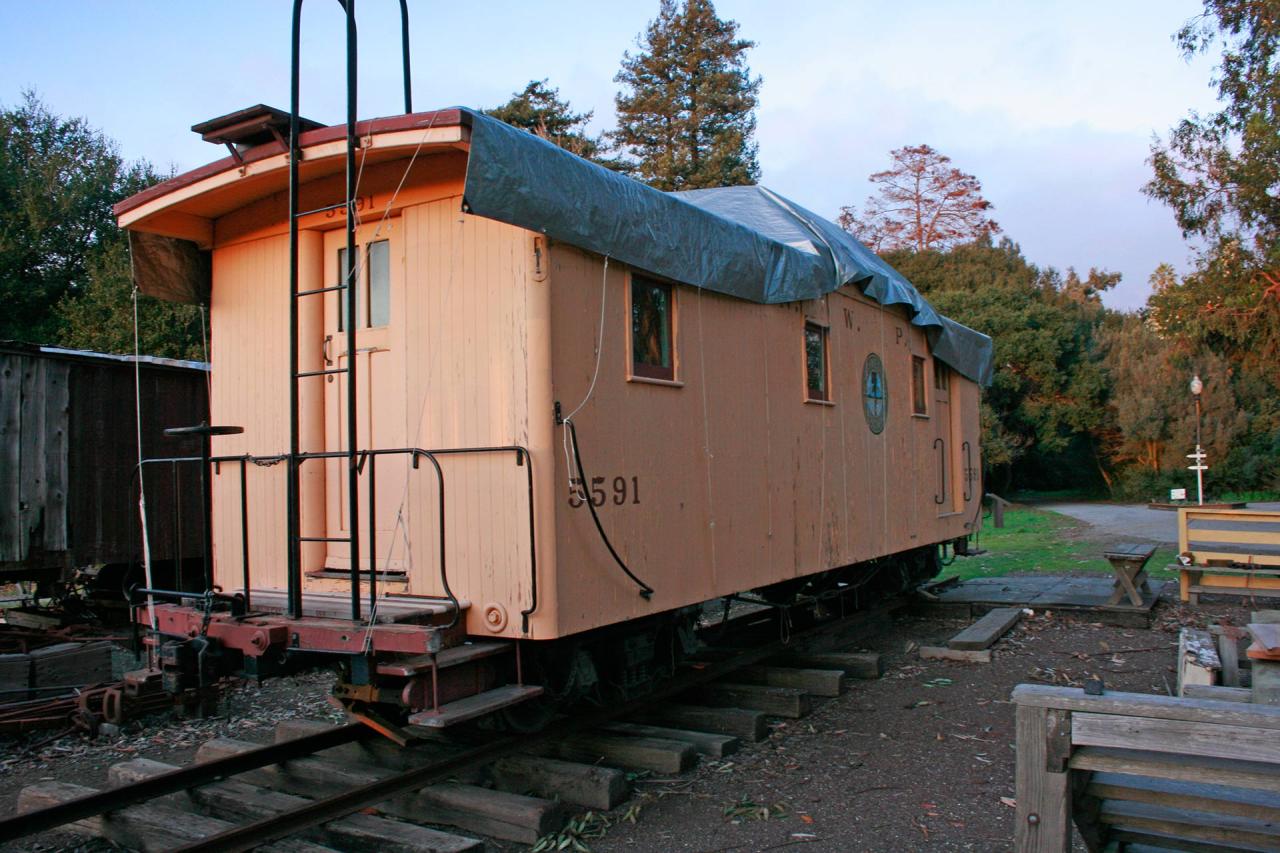 Caboose #5591 at Ardenwood - June 2012.