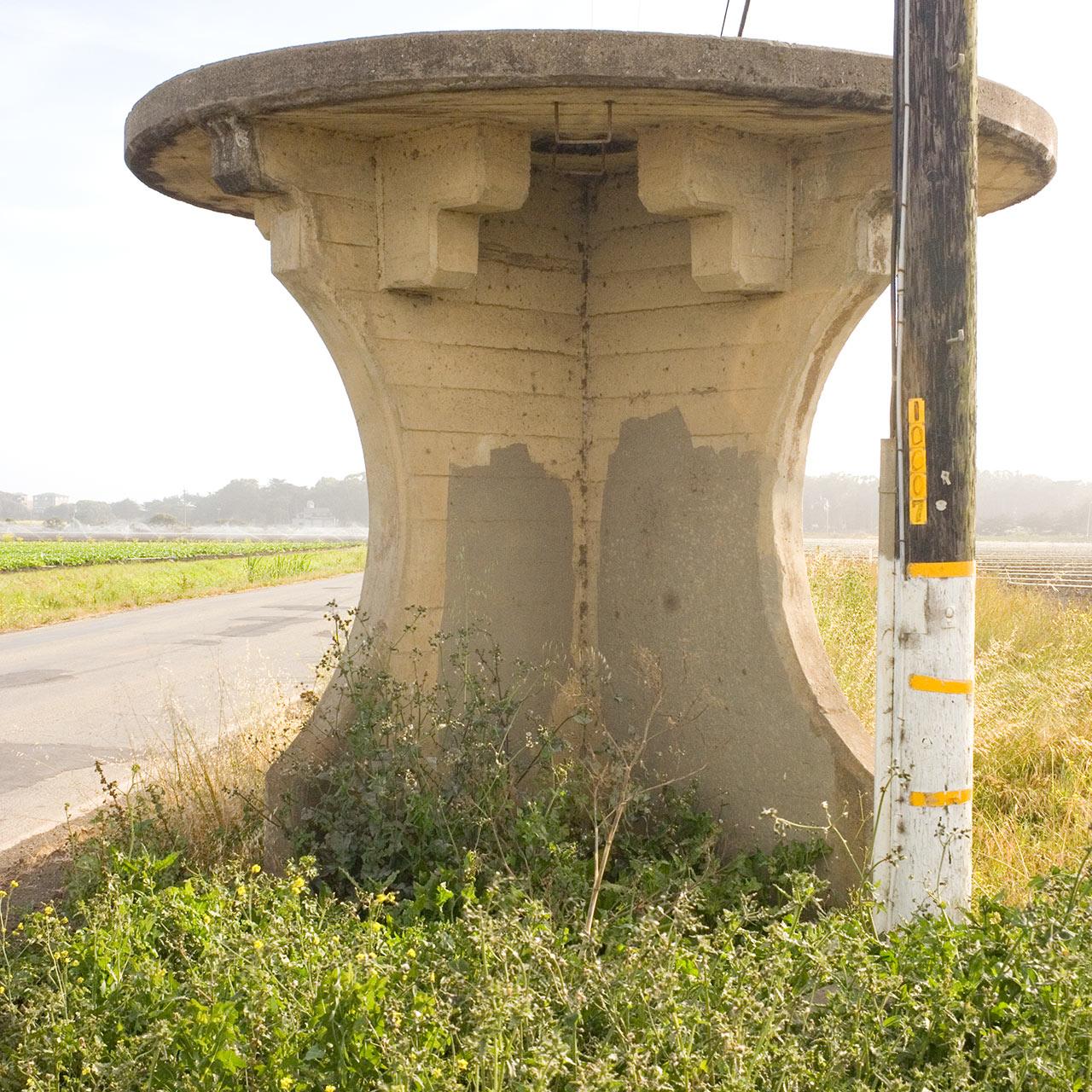 Tank Base Side A (Looking West)