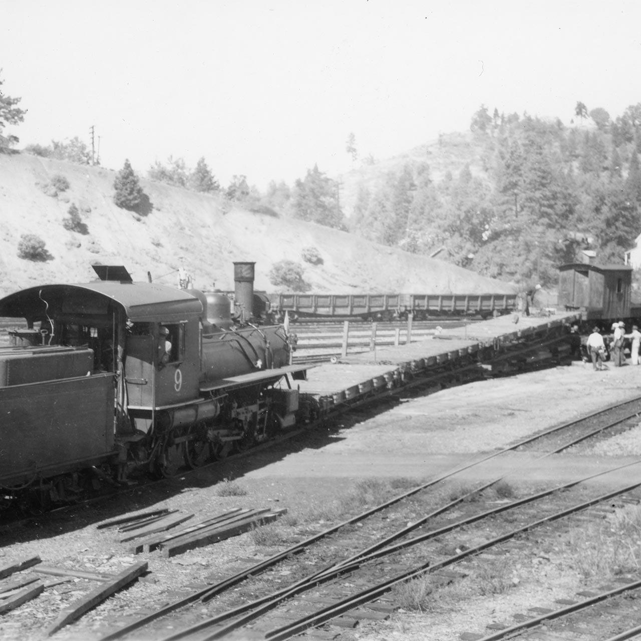 Unloading Rotary #1, Colfax 1940