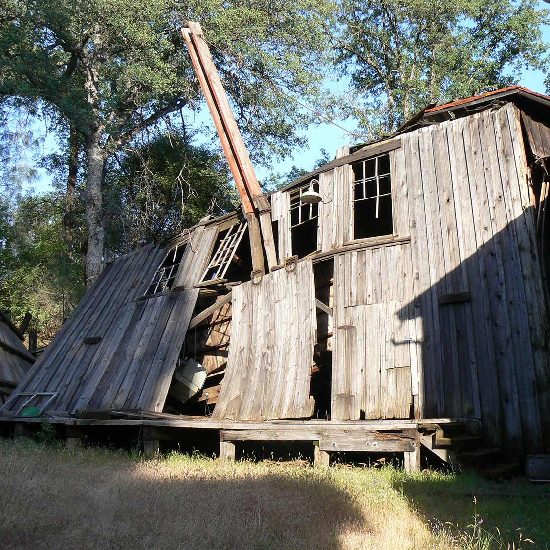 Collapsed Blacksmith Shop