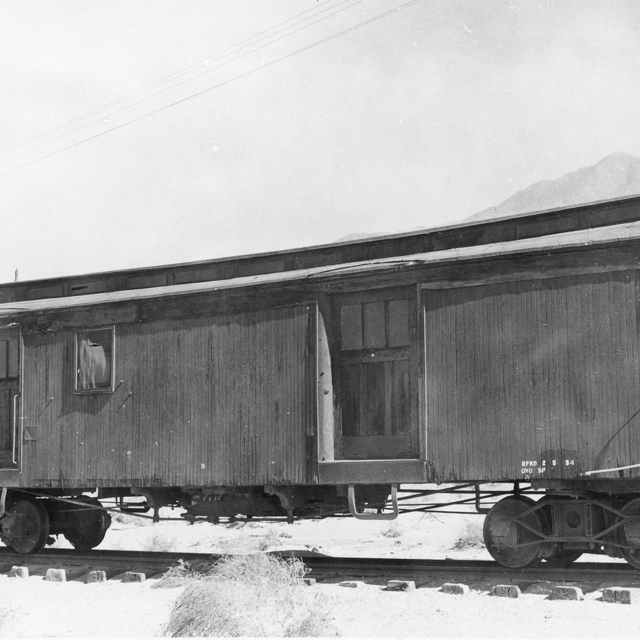 Stored in Keeler around 1957.