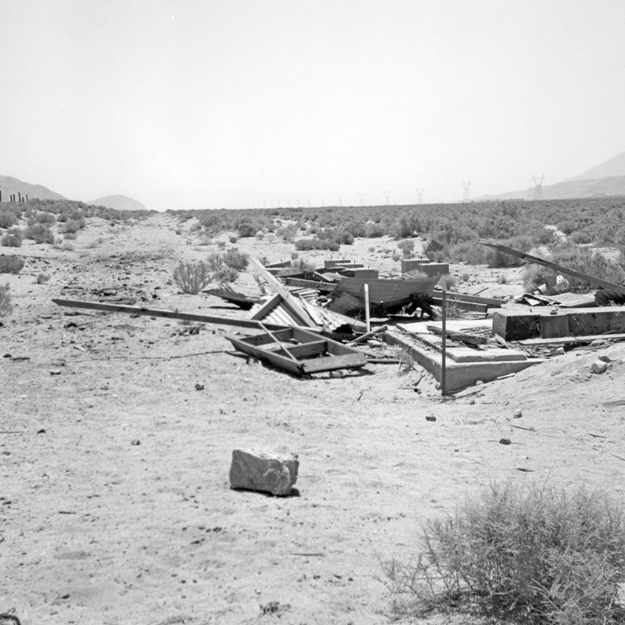 Tank remains in 1966.