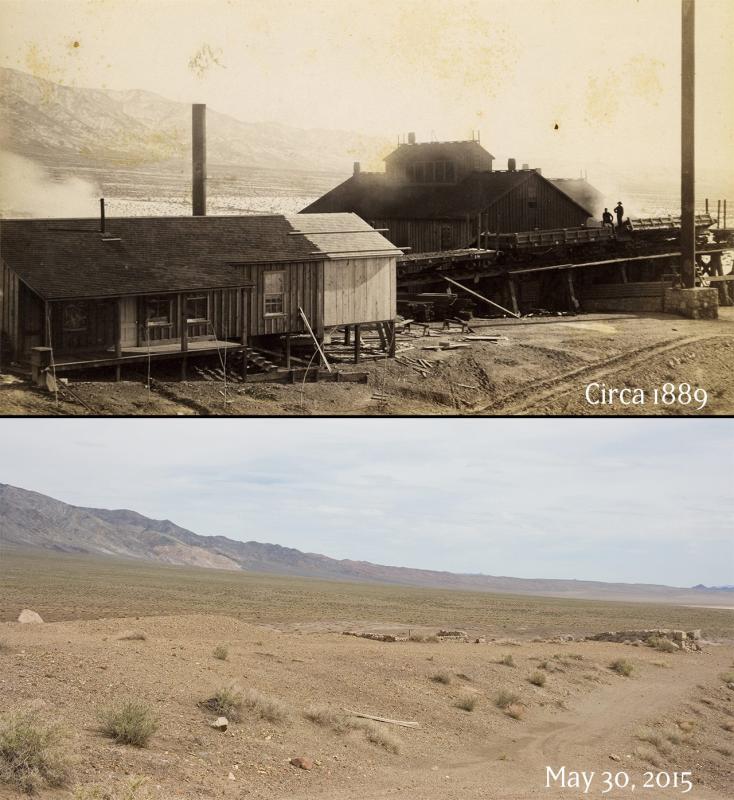 Mt Diablo Mill Then and Now
