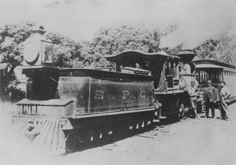 Locomotive No. 1 on the Telegraph Avenue Line