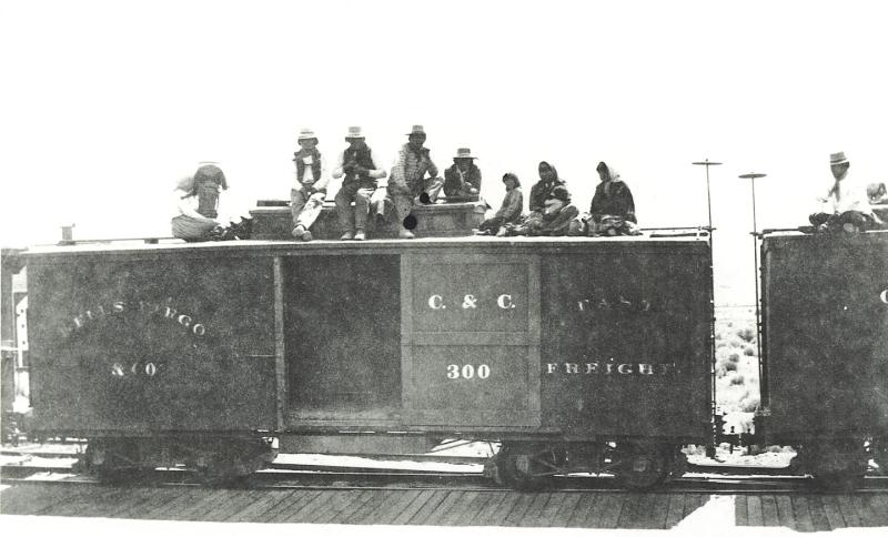 Express Boxcar #300 at Mound House