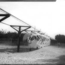 The "Aerial Swallow" in motion during a demonstration circa 1912.
