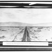 Track of monorail railway at Magnesium, ca.1922-1930