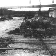 Spreckels sugar mill dual gauge track after 1906 earthquake