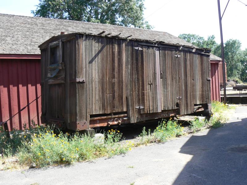 Body of boxcar #1 at Railtown, 2009.