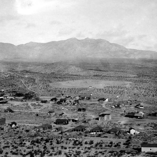 Panoramic View of Goodsprings, circa 1921. Left Half.
