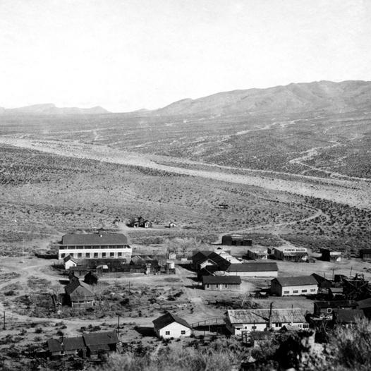 Panoramic View of Goodsprings, circa 1921. Right Half.