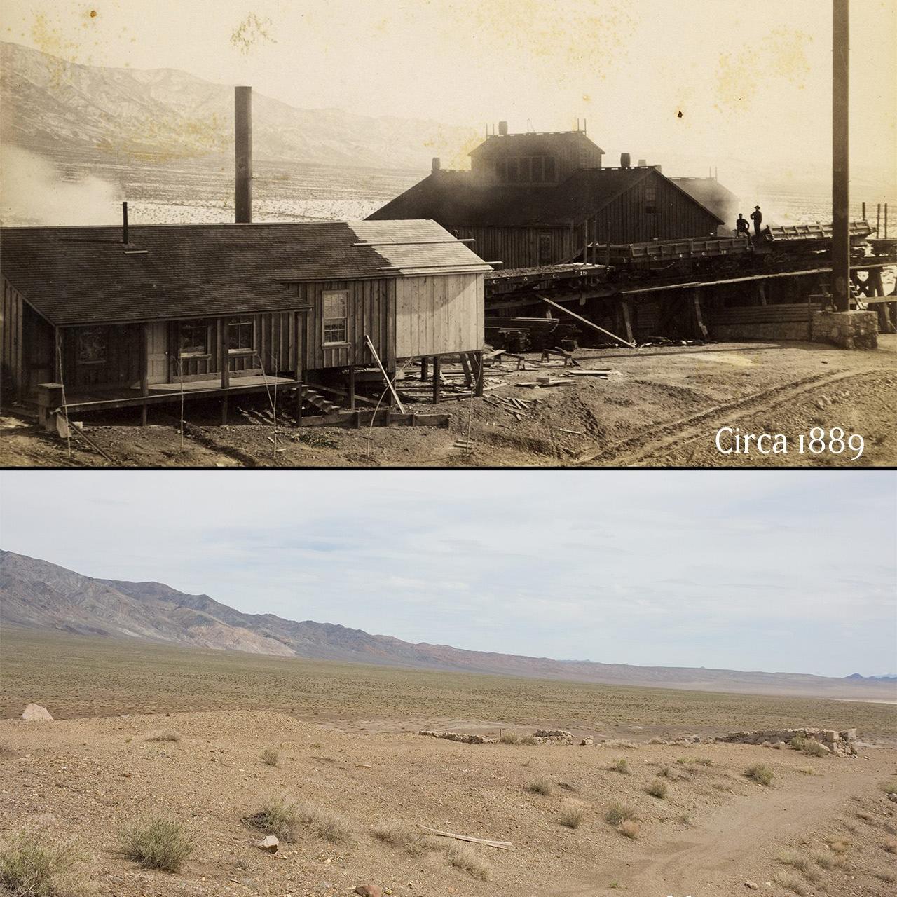 Mt Diablo Mill Then and Now
