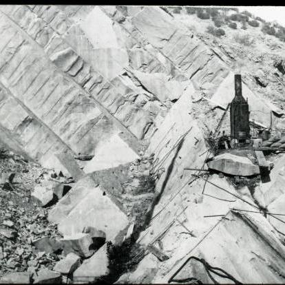 Colusa Sandstone Quarry, 1913.