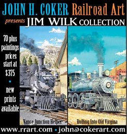 Railroad Art by John Coker